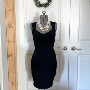 White House Black Market Black Dress Sz 4